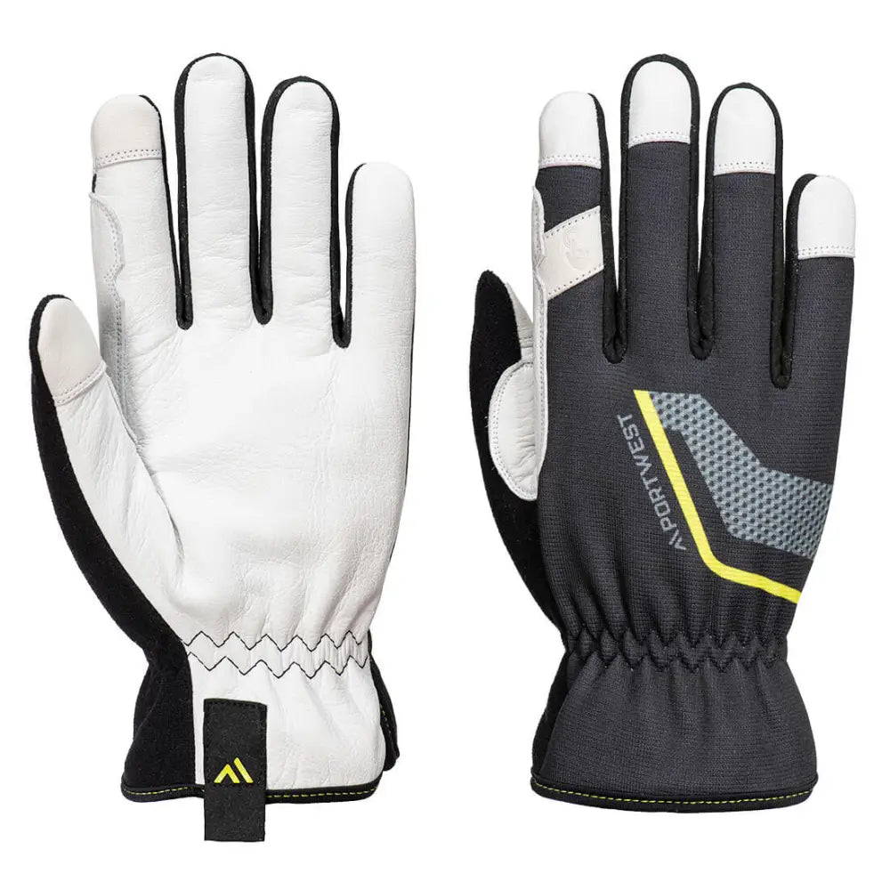 Portwest Stretch Utility Leather Glove - L
