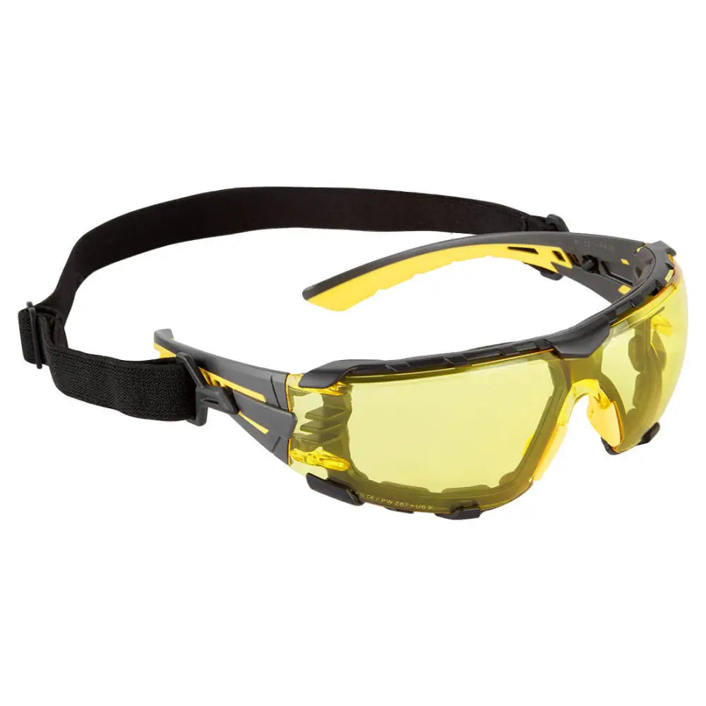 Portwest Tech Look Pro KN Safety Glasses - Amber
