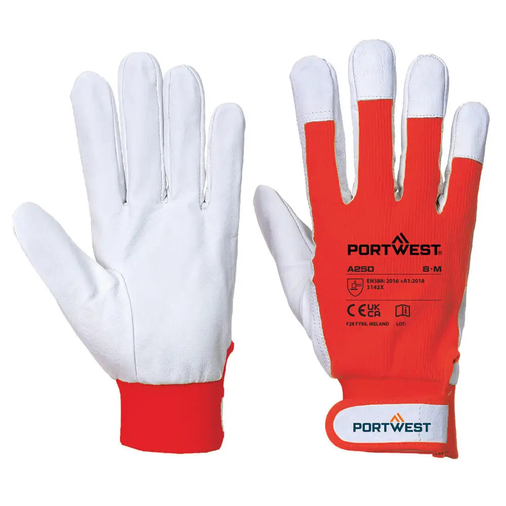 Portwest Tergsus Glove - Red / XL