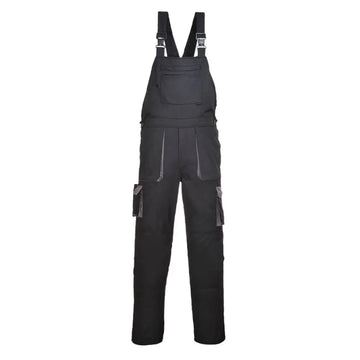 Portwest Portwest Texo Contrast Bib and Brace - Black / 4XL
