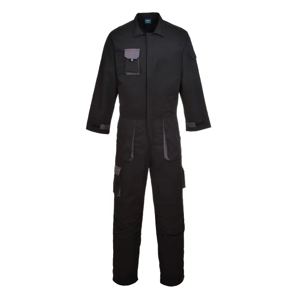 Portwest Portwest Texo Contrast Coverall - Black / L