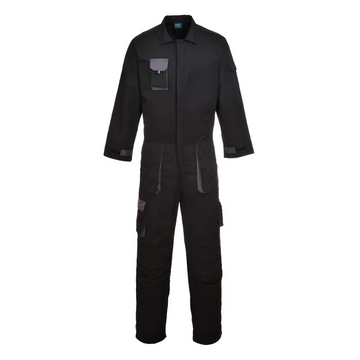 Portwest Portwest Texo Contrast Coverall - Black / L