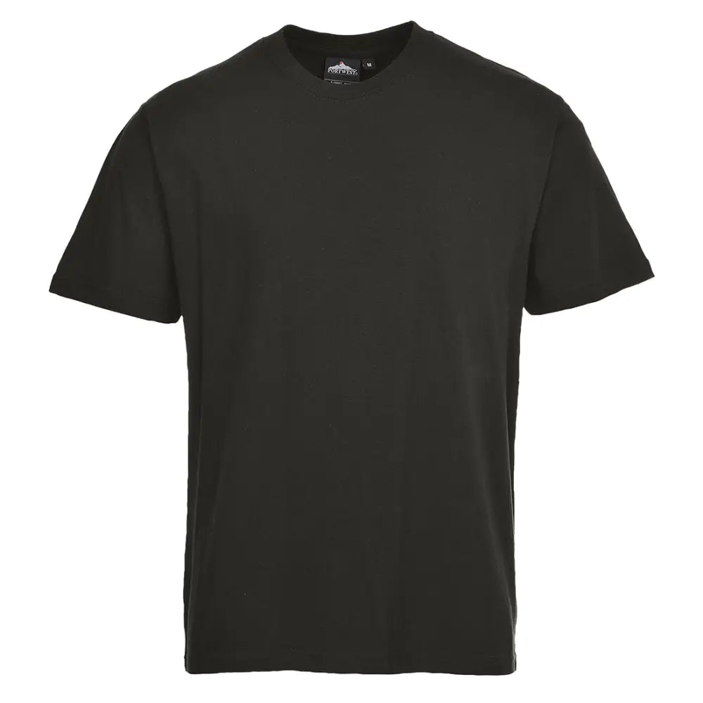 Portwest Turin Premium T-Shirt - Black / 4XL