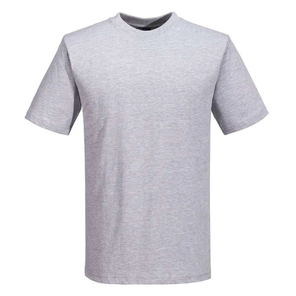 Portwest Turin Premium T-Shirt - Heather Grey / 4XL