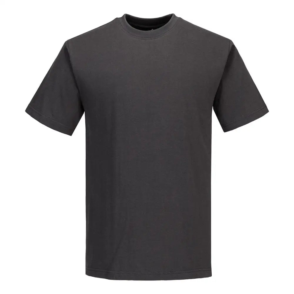 Portwest Turin Premium T-Shirt - Metal Grey / 4XL - T-Shirt