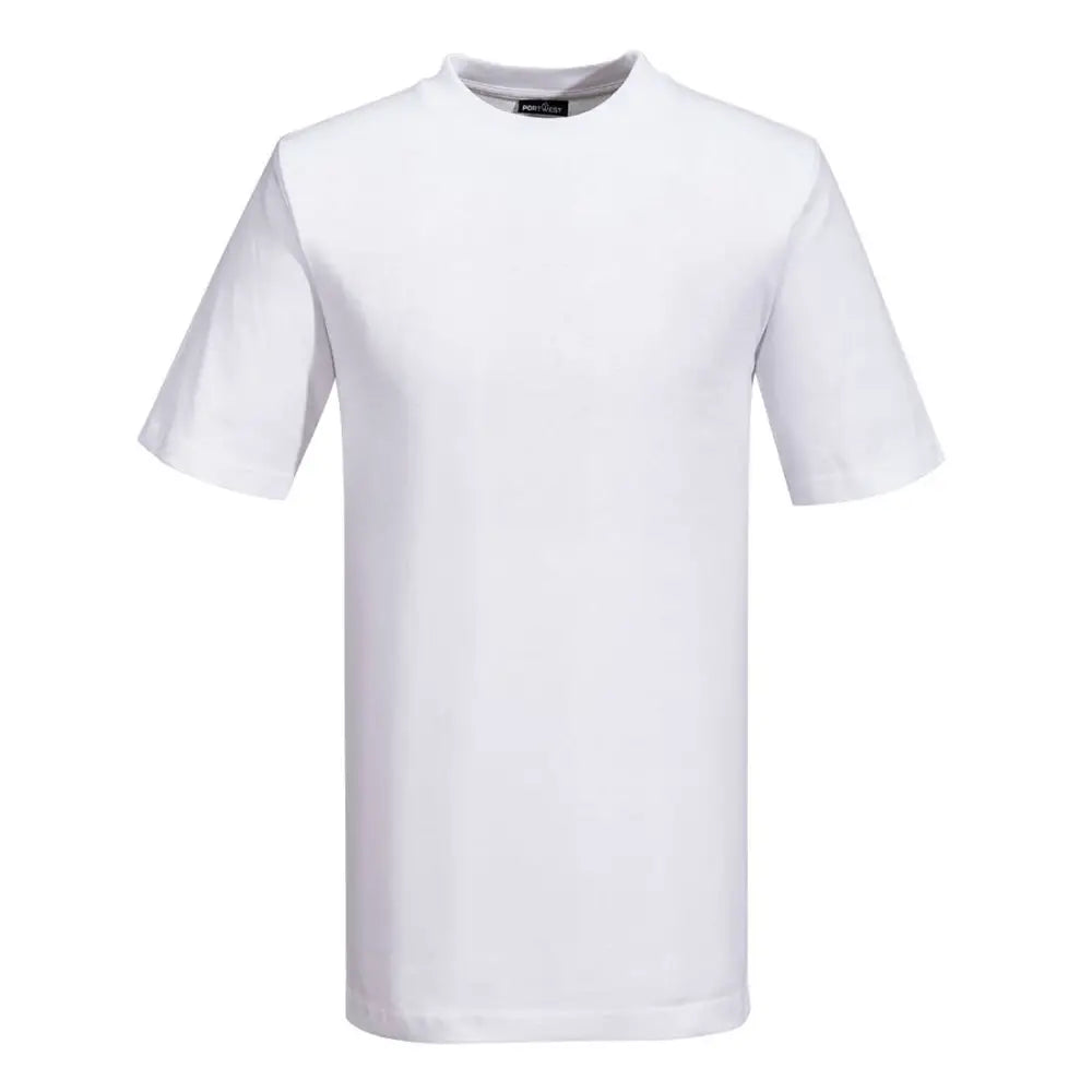 Portwest Turin Premium T-Shirt - White / 4XL