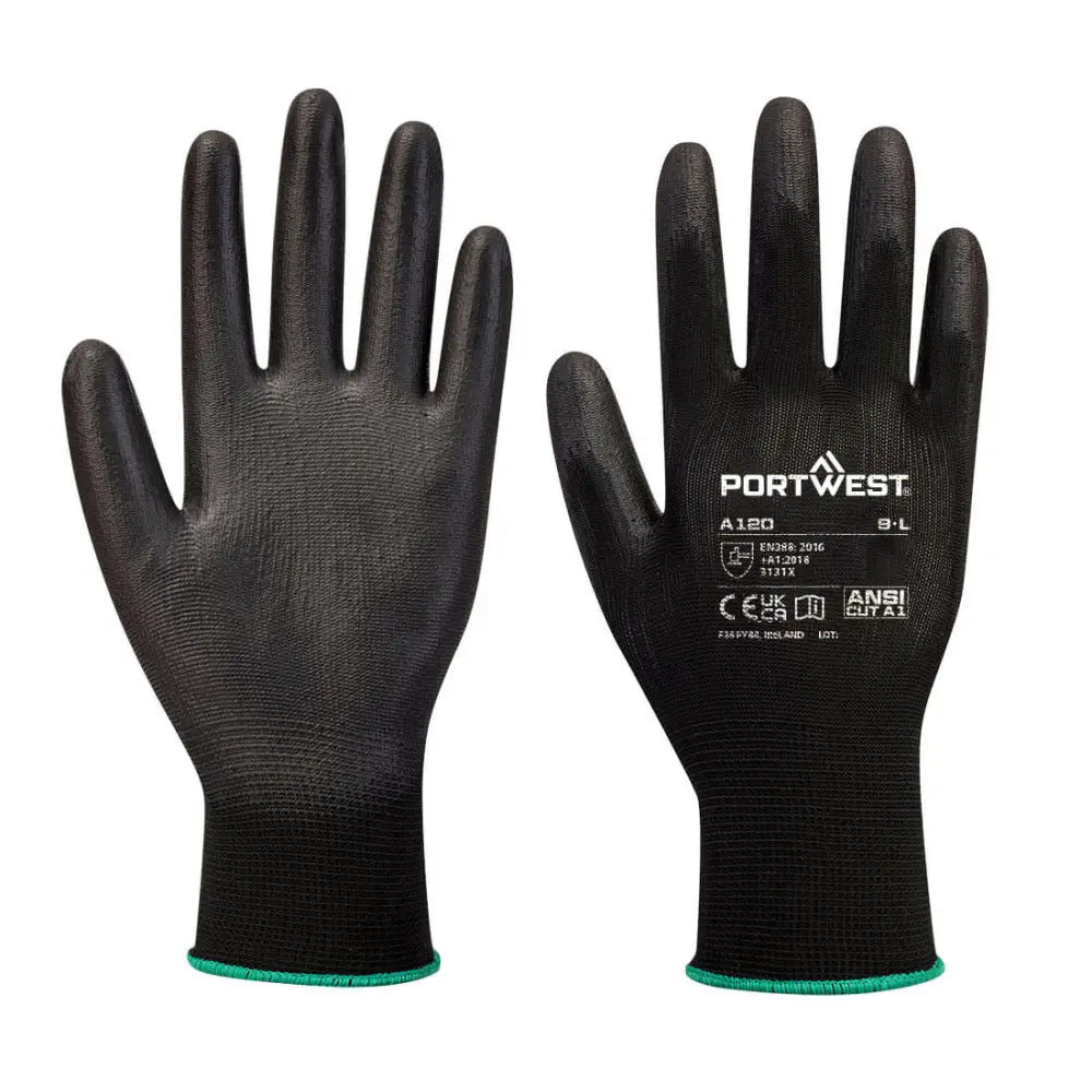 Portwest Vending PU Palm (288 Pairs) - Black / L