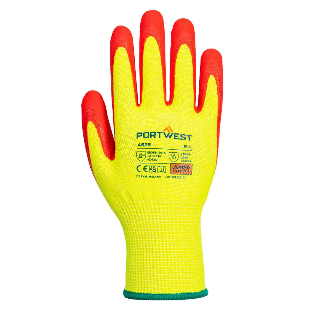 Portwest Vis-Tex Cut D13 Nitrile Glove - L