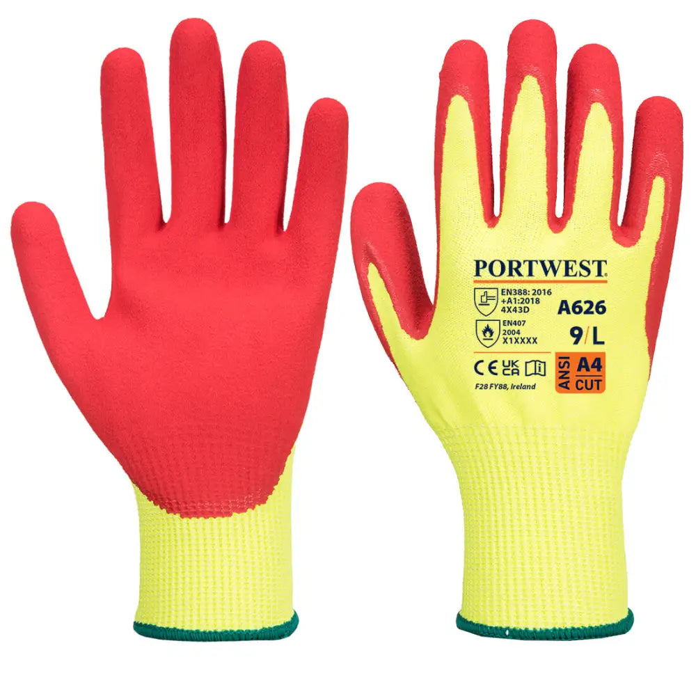 Portwest Vis-Tex Cut D13 Nitrile Glove - L