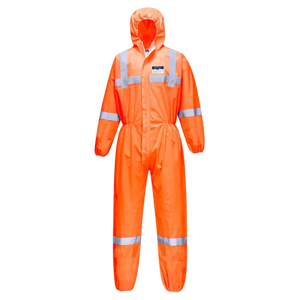 Portwest VisTex SMS Coverall Type 5/6 (Pk50) - L
