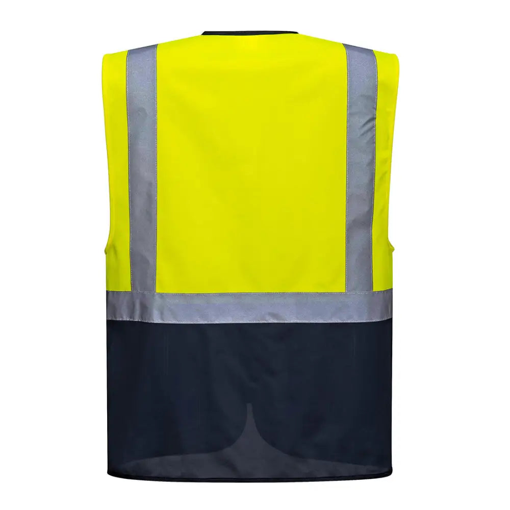 Portwest Warsaw Hi-Vis Contrast Executive Vest