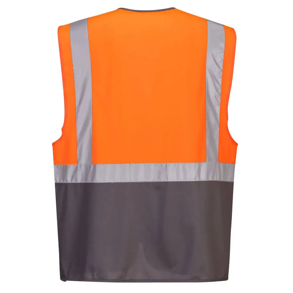 Portwest Warsaw Hi-Vis Contrast Executive Vest