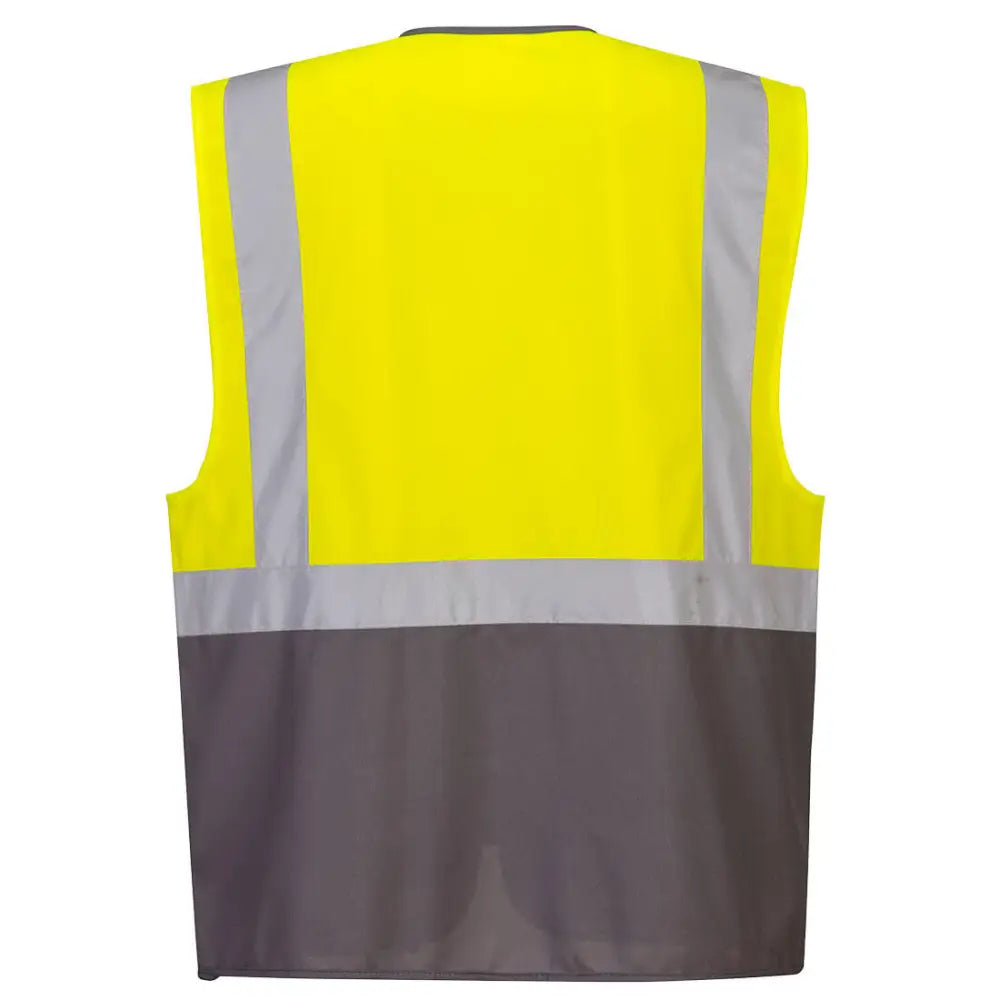 Portwest Warsaw Hi-Vis Contrast Executive Vest