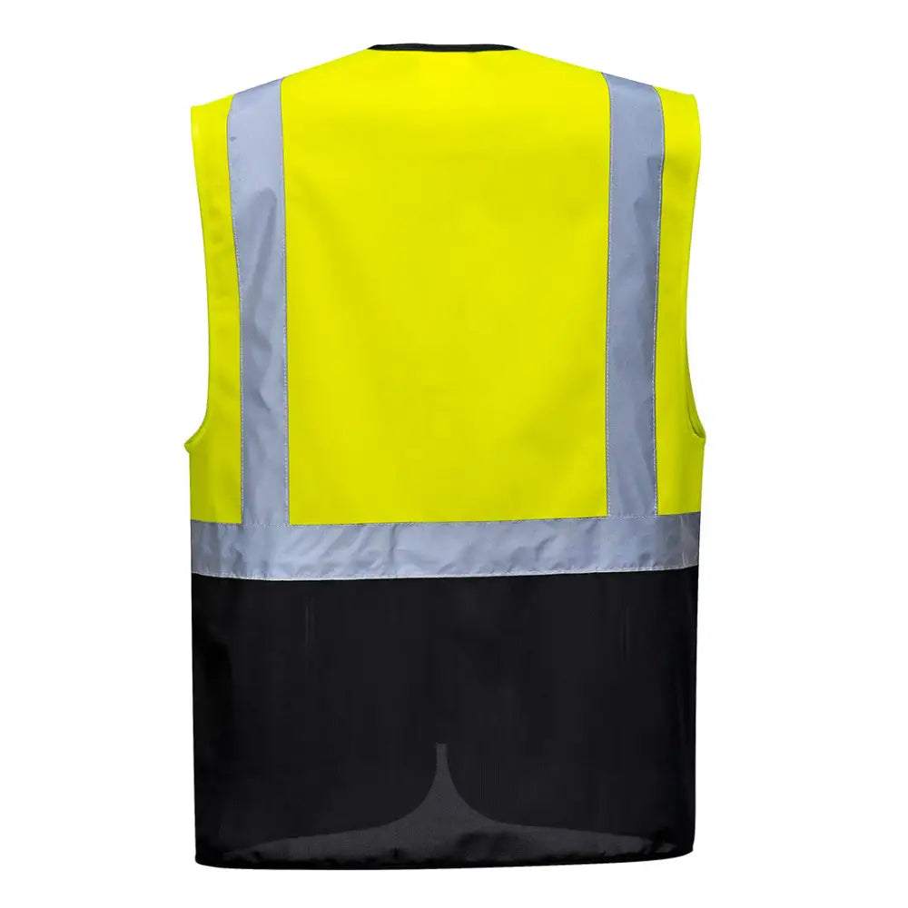 Portwest Warsaw Hi-Vis Contrast Executive Vest