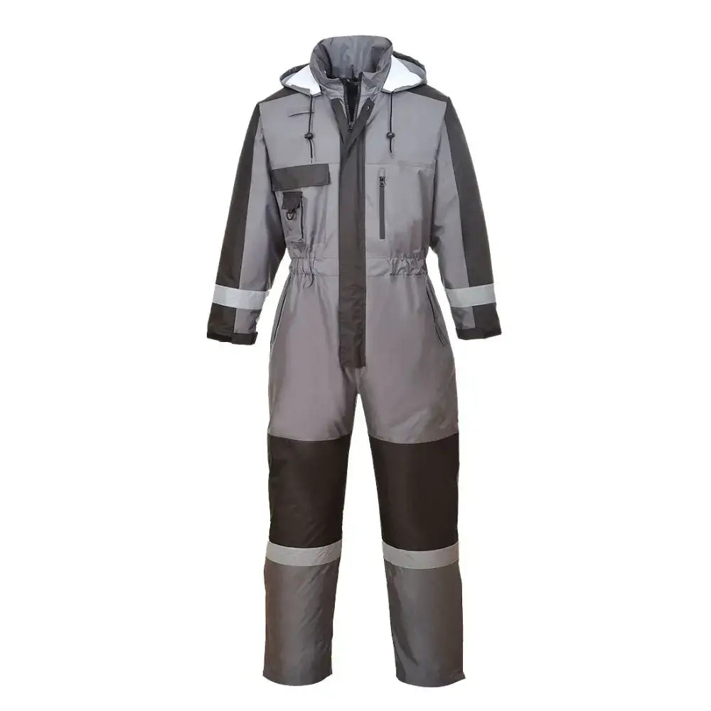Portwest Waterproof Winter Coverall - Grey / L