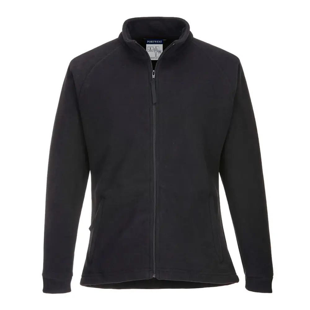 Portwest Women’s Aran Fleece - Black / XS