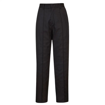 Portwest Women’s Elasticated Trousers - Black / 4XL
