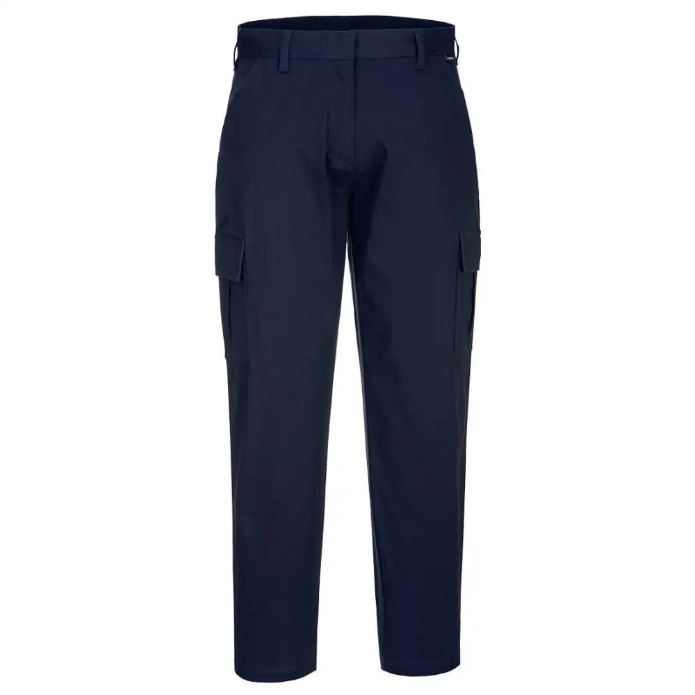 Portwest Women’s Stretch Cargo Trousers - Dark Navy / 24