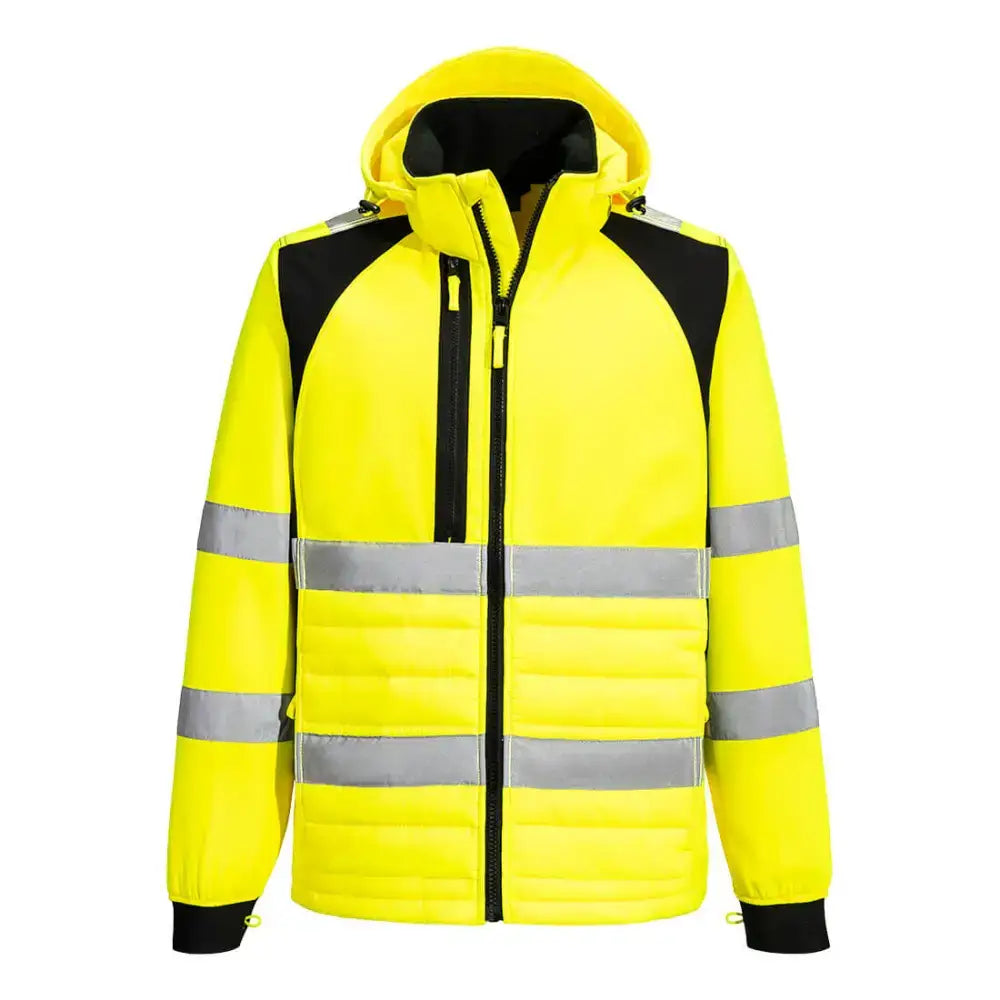 Portwest WX2 Eco Hi-Vis Hybrid Jacket / L