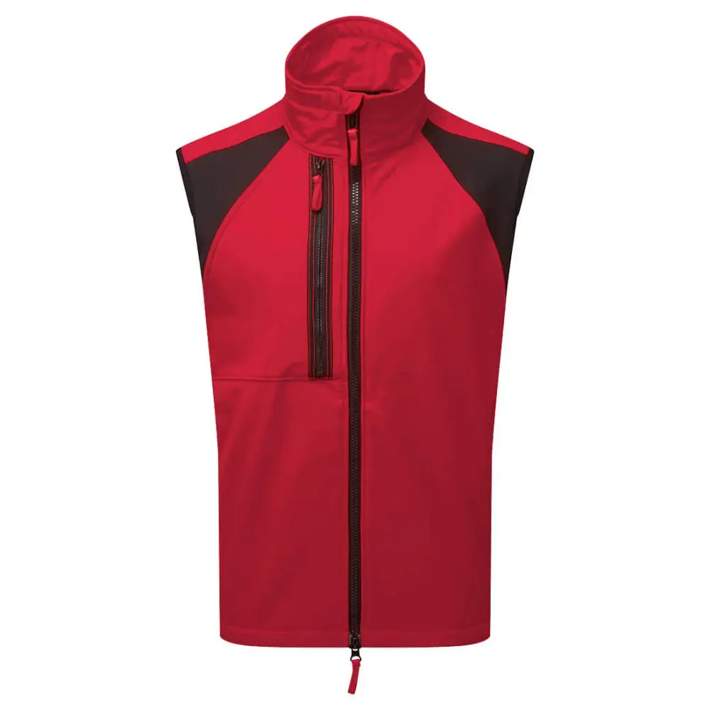 Portwest WX2 Eco Softshell Bodywarmer (2L) - Deep Red / L