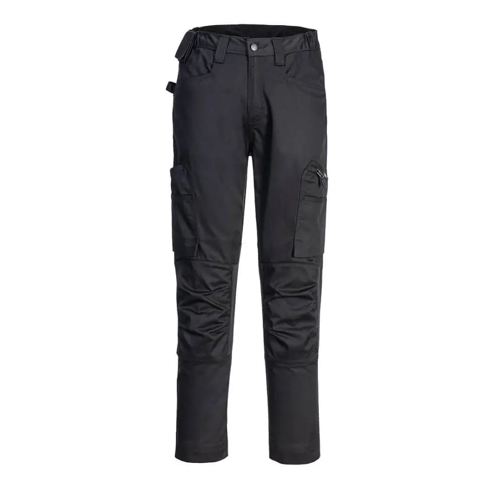 Portwest WX2 Eco Stretch Trade Trousers - Black / 28