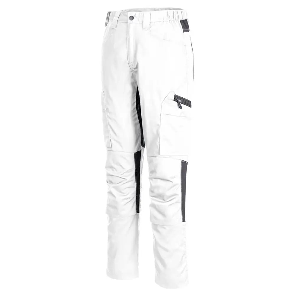 Portwest WX2 Eco Stretch Trade Trousers - White / 28