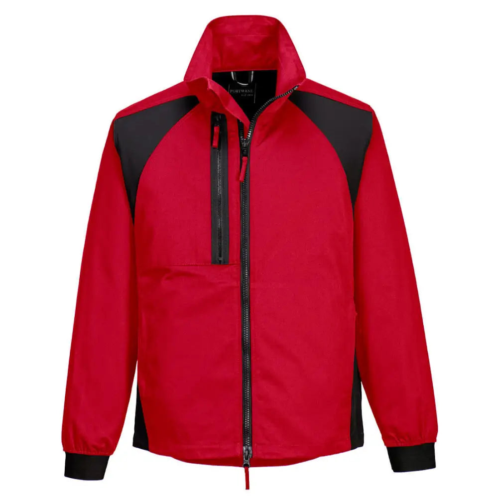 Portwest WX2 Eco Stretch Work Jacket - Deep Red / L