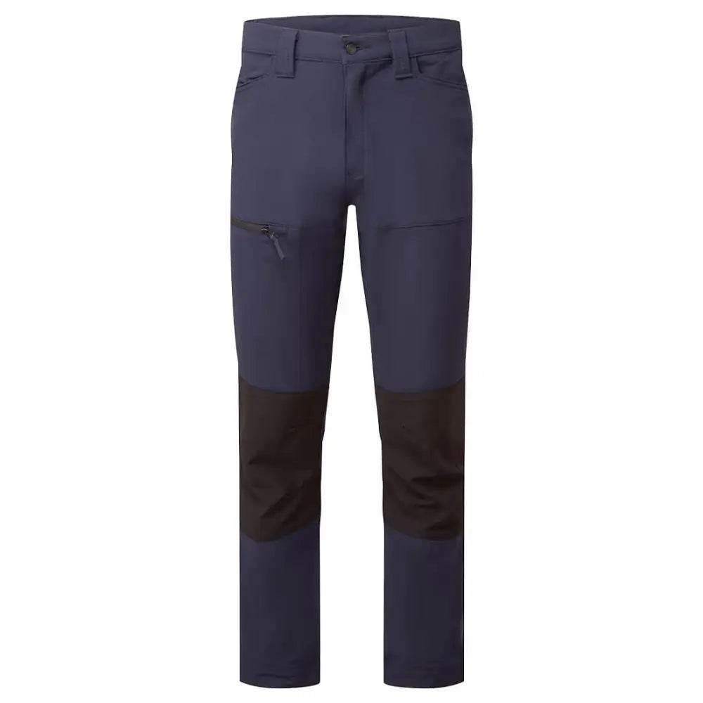 Portwest WX2 Eco Stretch Work Trousers - Dark Navy/Black / 28