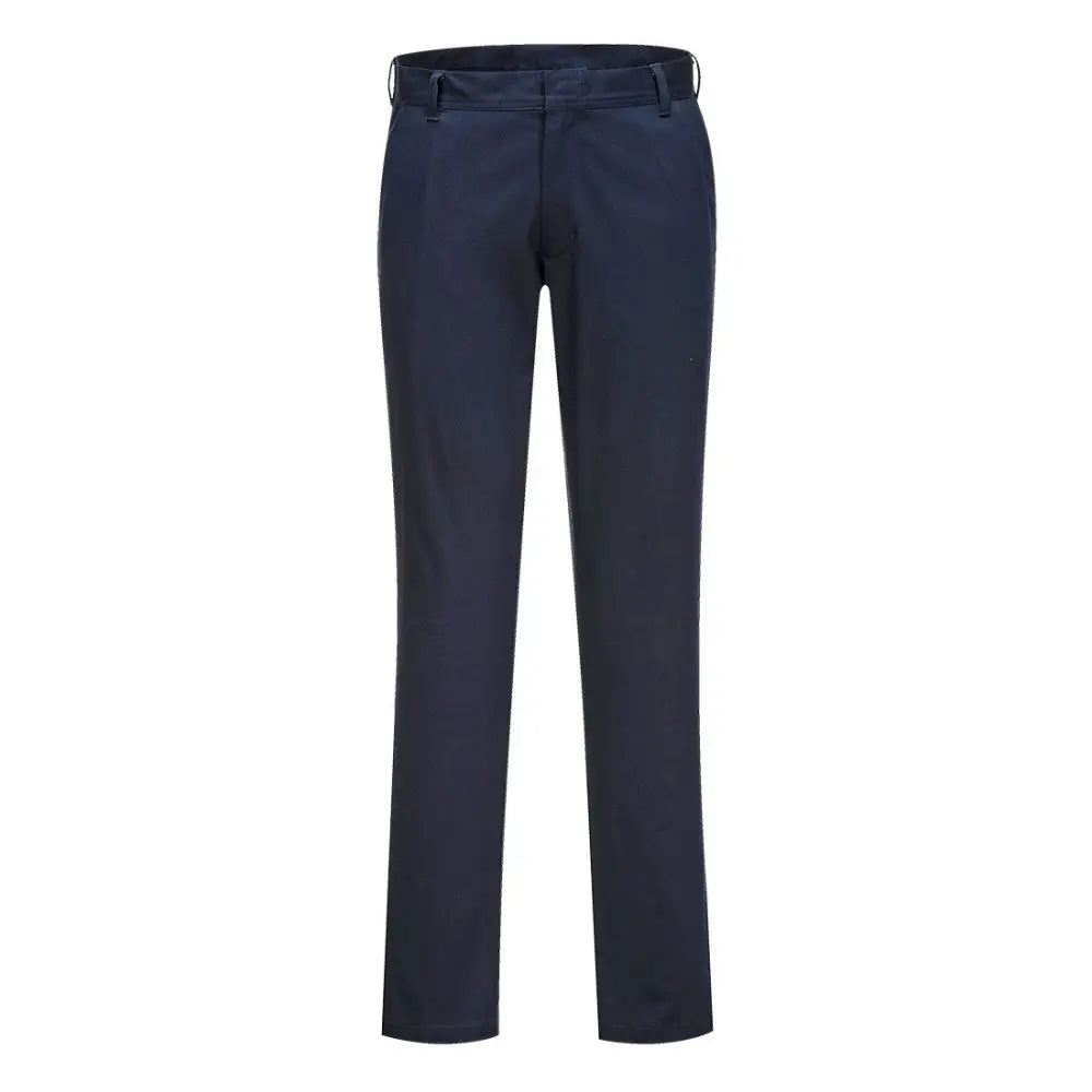 Portwest WX2 Eco Women’s Stretch Slim Chino Trousers - Dark Navy / 24