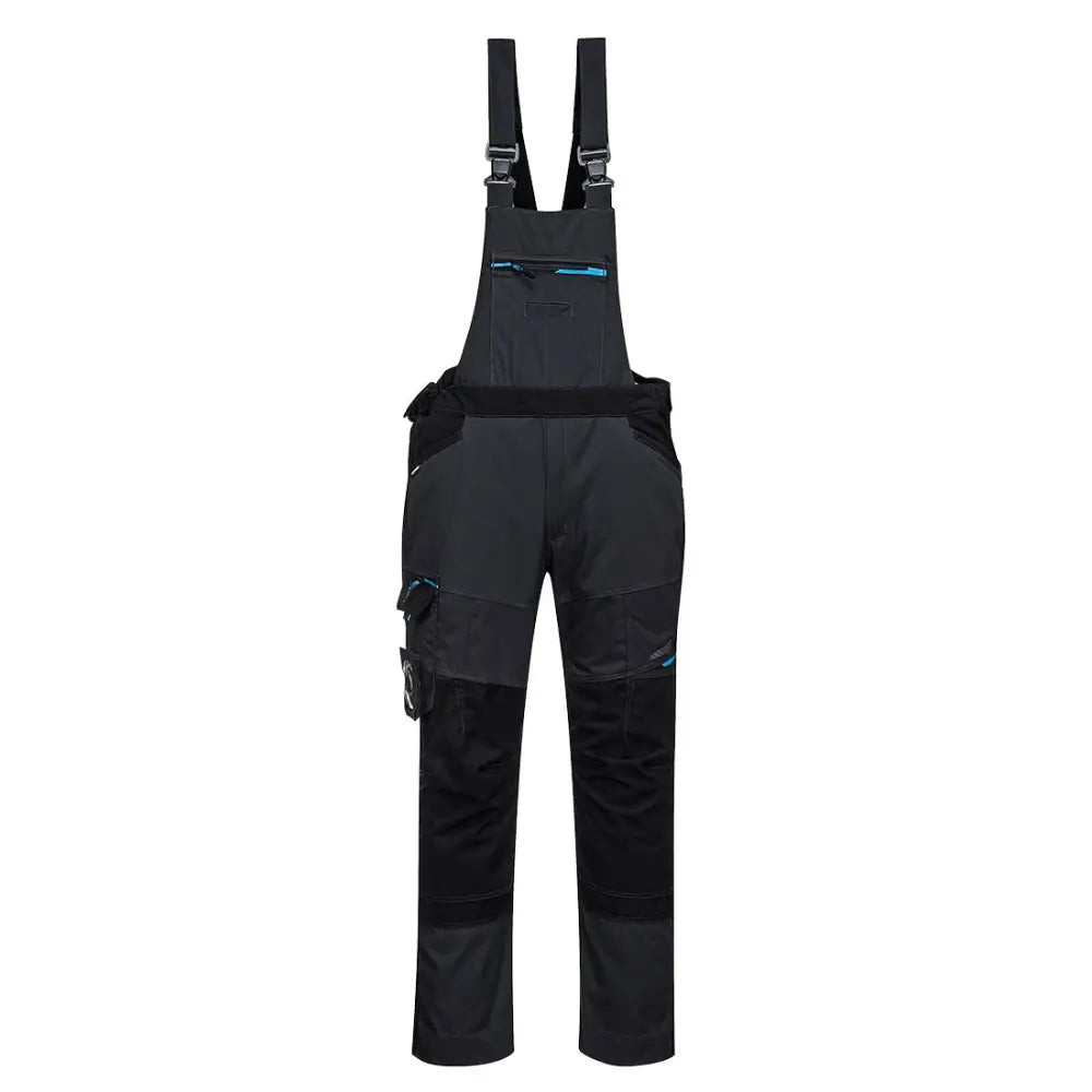 Portwest WX3 Bib and Brace - Metal Grey / L