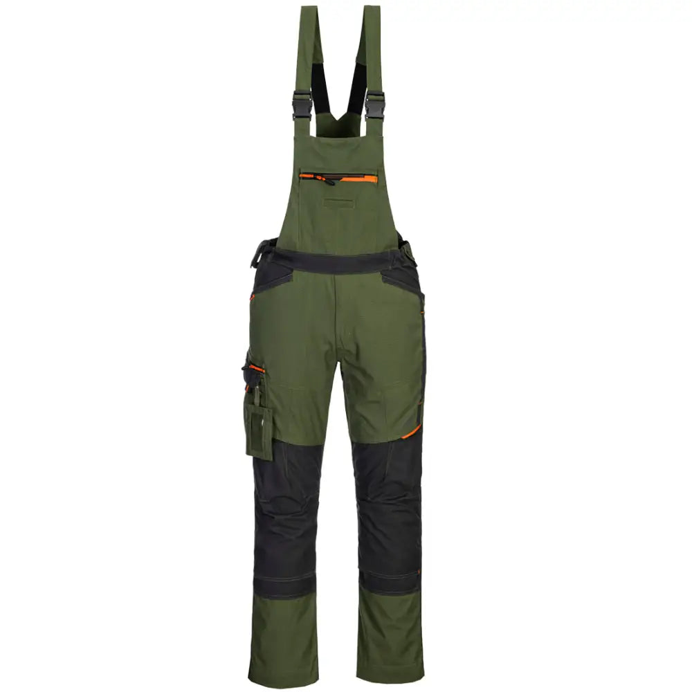Portwest WX3 Bib and Brace - Olive Green / L