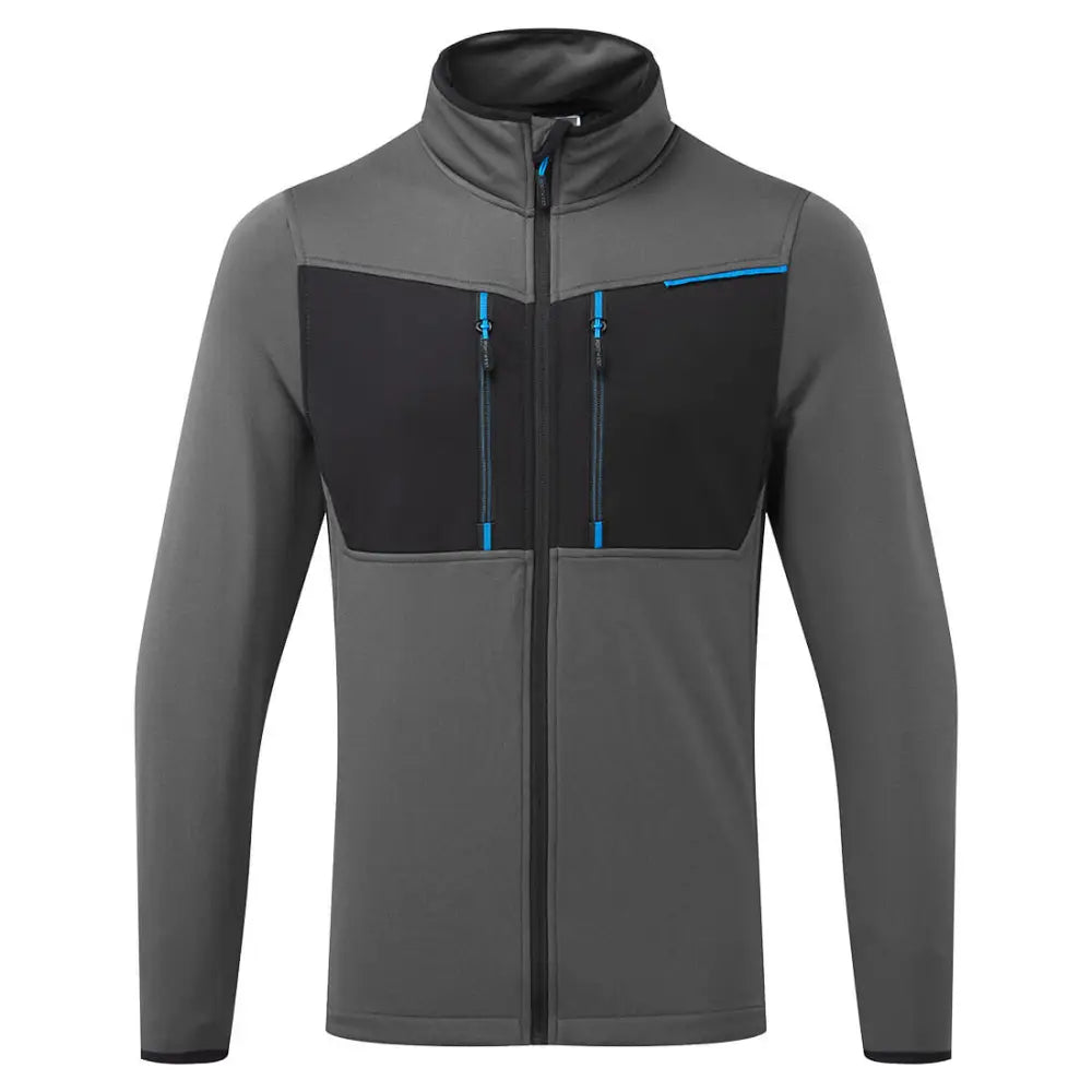 Portwest WX3 Full Zip Tech Fleece - Metal Grey / L