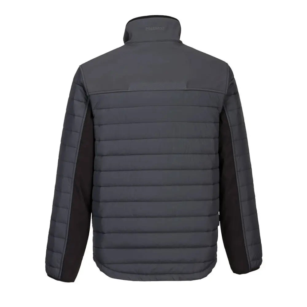 Portwest WX3 Hybrid Baffle Jacket - Metal Grey / L