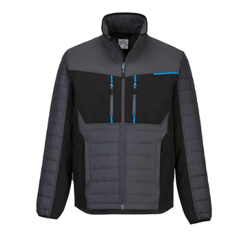 Portwest WX3 Hybrid Baffle Jacket - Metal Grey / L