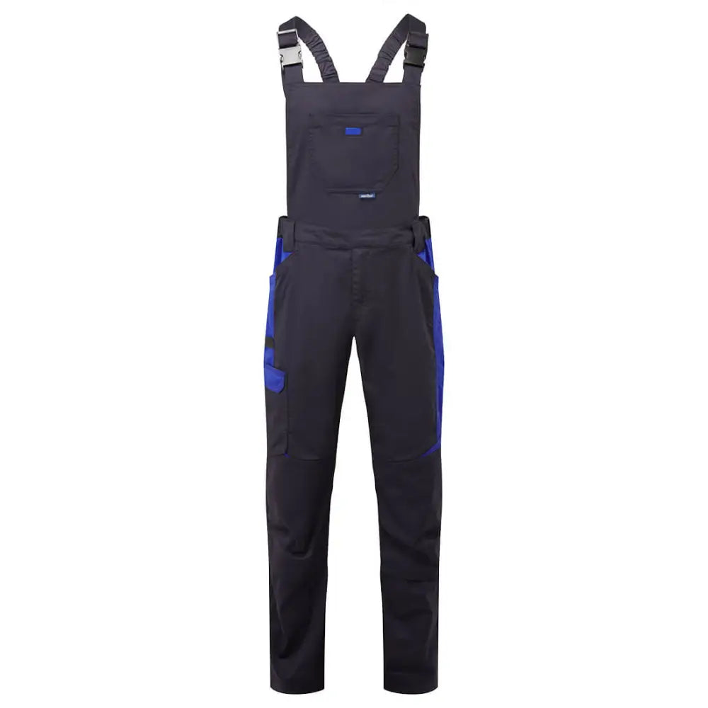Portwest WX3 Industrial Wash Bib and Brace - Black / L