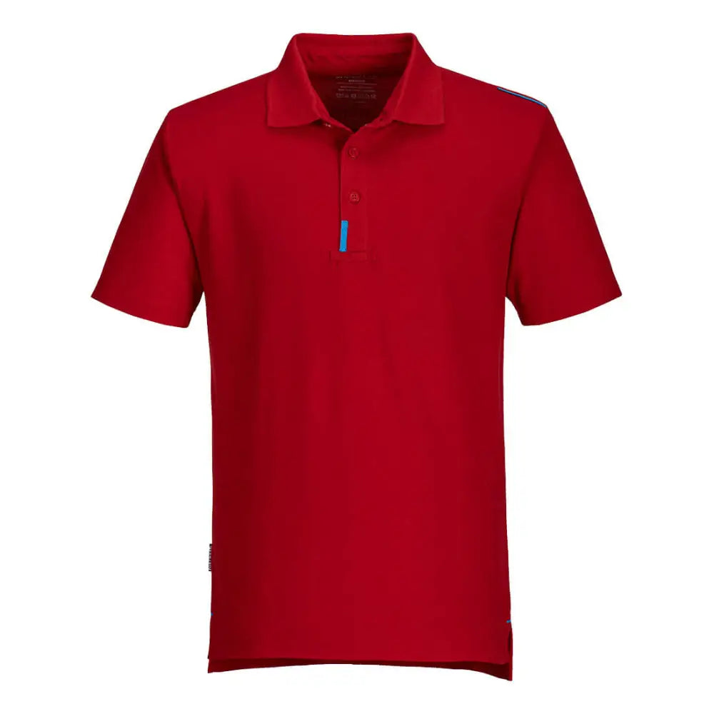 Portwest WX3 Polo Shirt - Deep Red / L