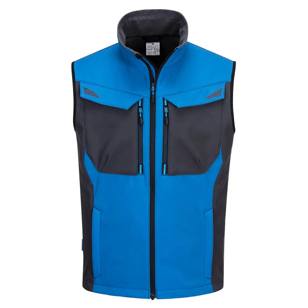 Portwest WX3 Softshell Gilet (3L) - Persian Blue / L