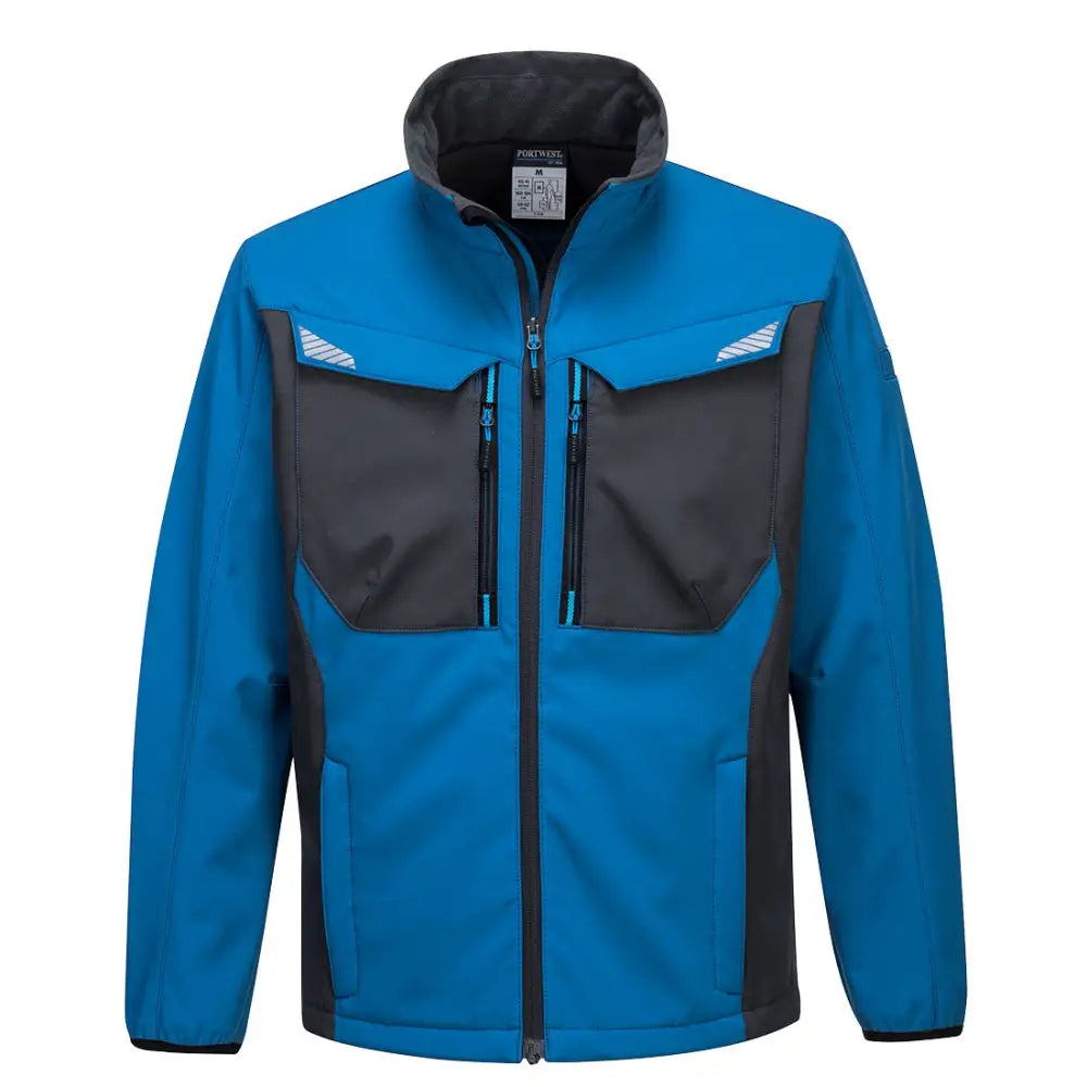 Portwest WX3 Softshell Jacket (3L) - Persian Blue / L