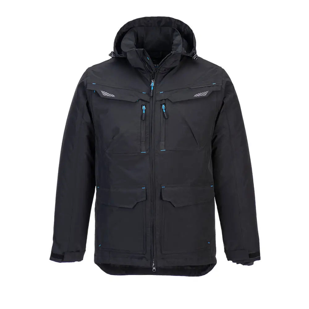 Portwest WX3 Winter Jacket - Black / L