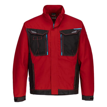 Portwest WX3 Work Jacket - Deep Red / L