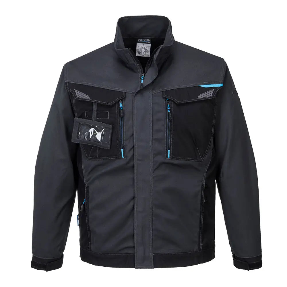 Portwest WX3 Work Jacket - Metal Grey / L