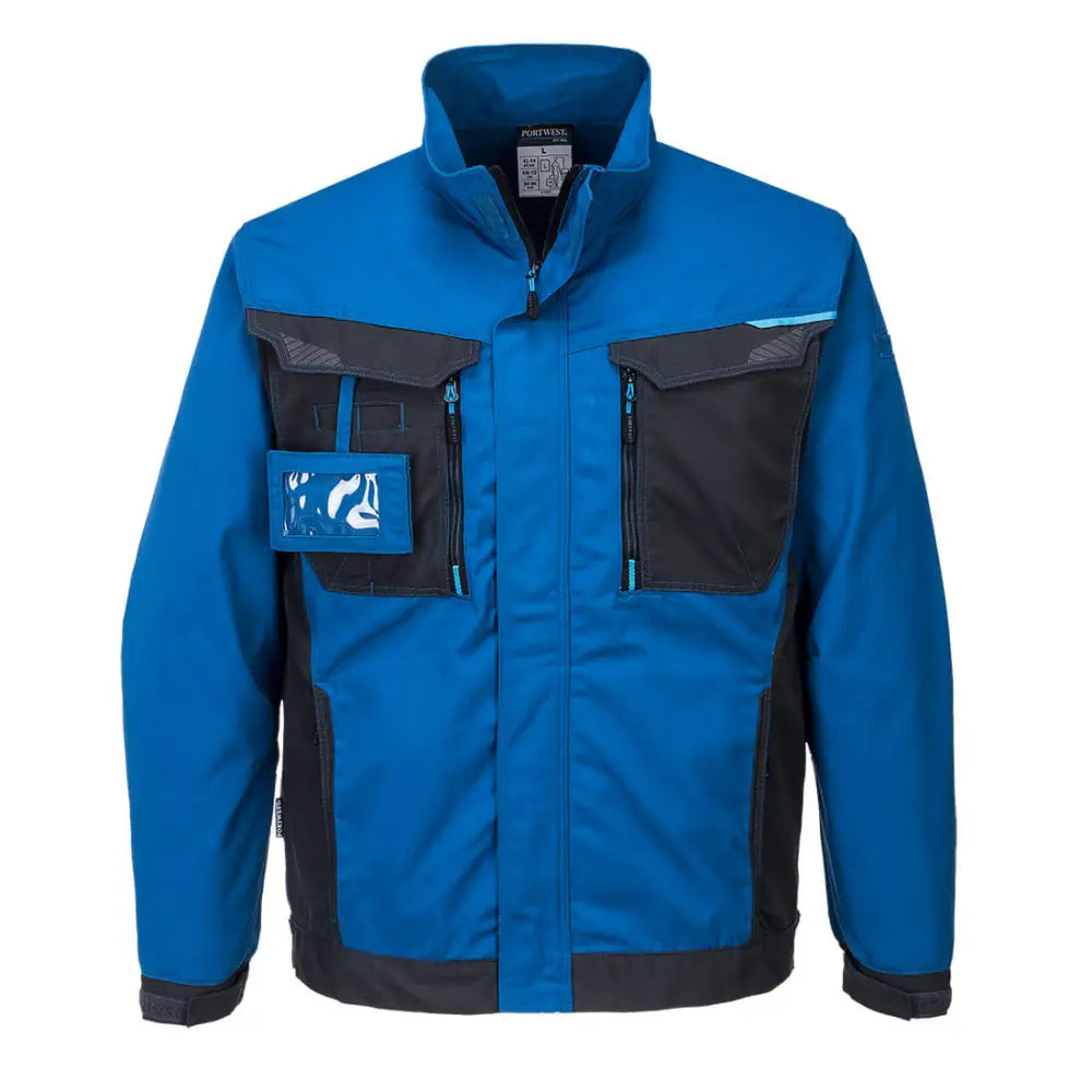 Portwest WX3 Work Jacket - Persian Blue / L