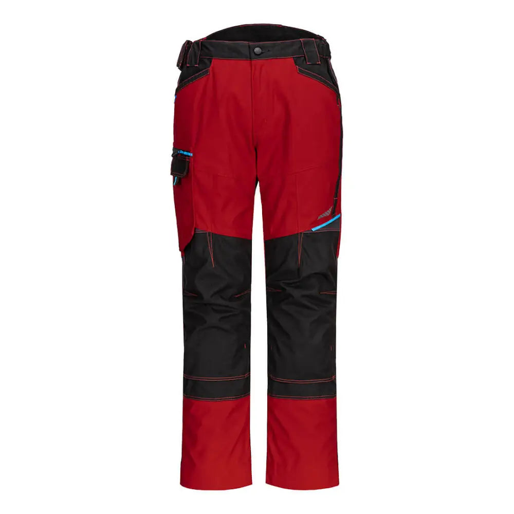 Portwest WX3 Work Trousers - Deep Red / 28