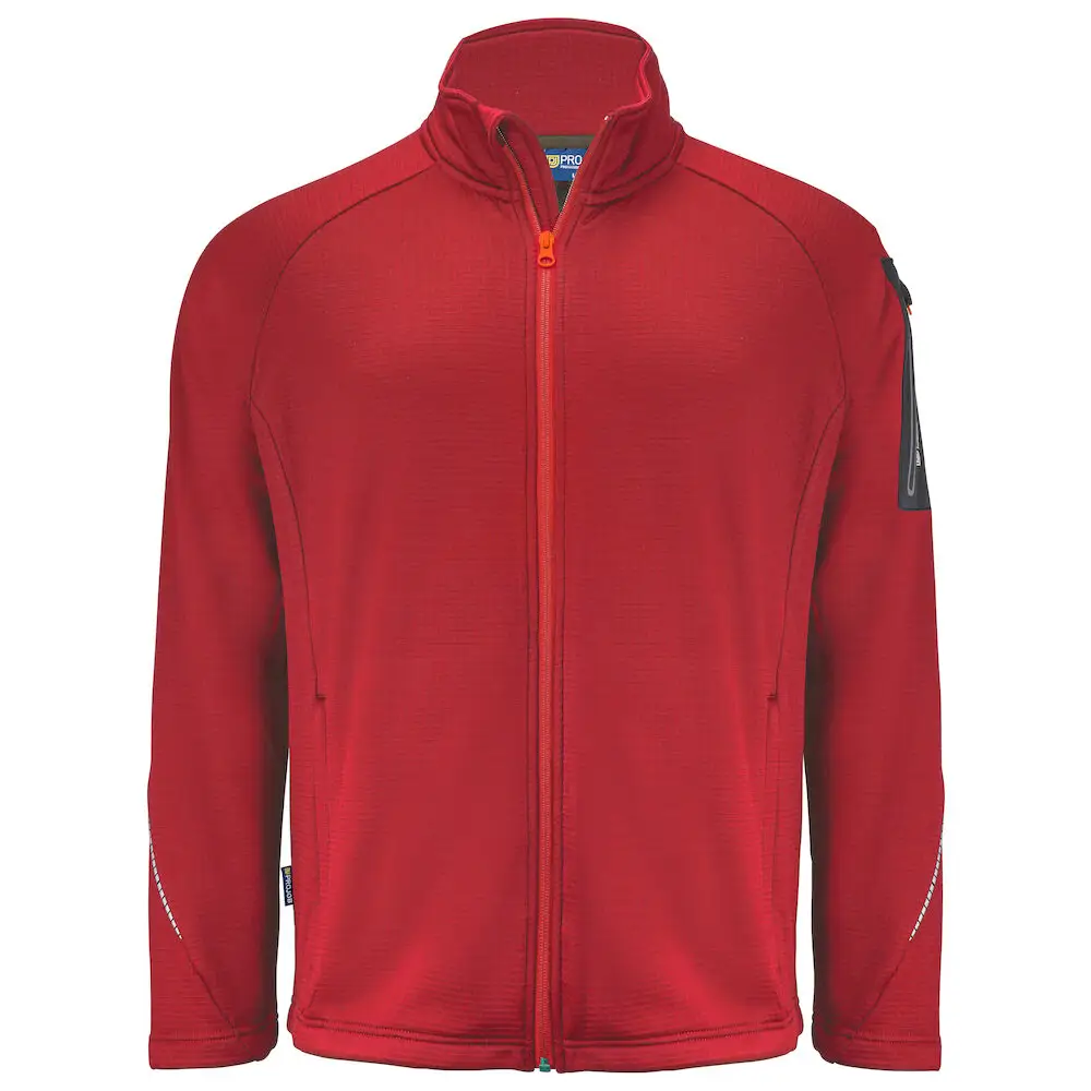 ProJob 3319 MICROFLEECE JACKET - Red / 4XL