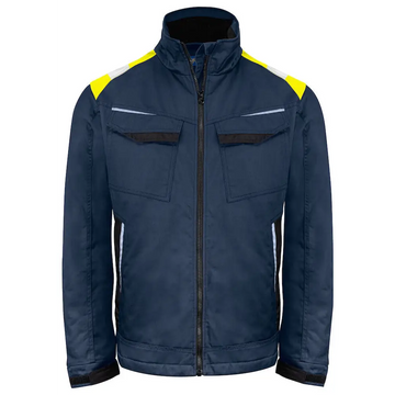 ProJob 5428 PADDED JACKET - Yellow/Navy / 4XL