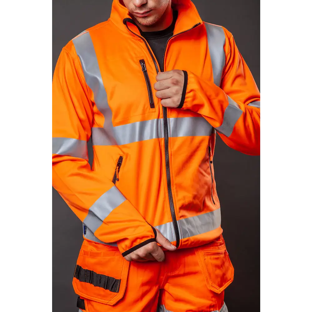 ProJob 6105 SOFTSHELL JACKET LIGHTWEIGHT EN ISO 20471 CLASS 3