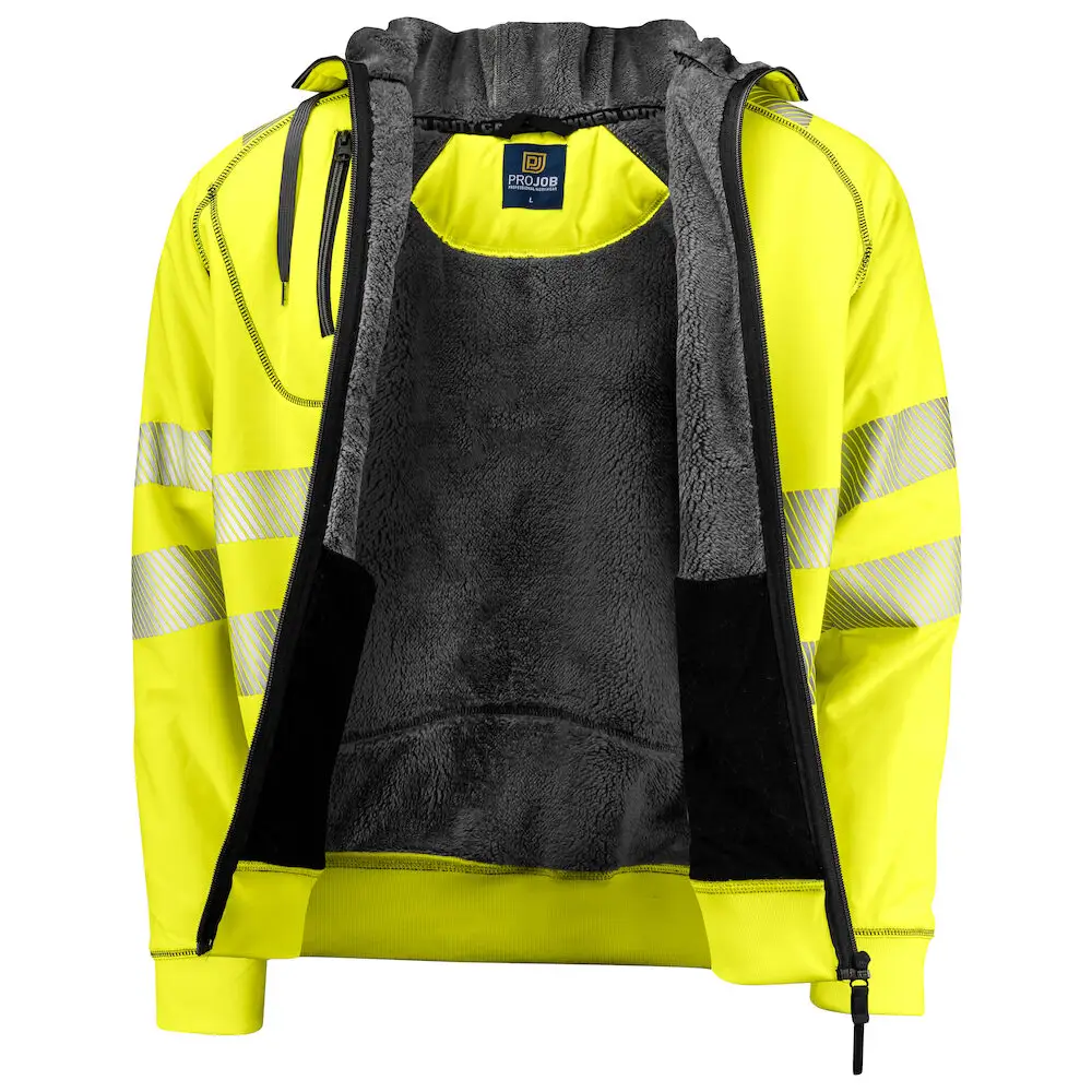 ProJob 6130 HOODJACKET PILÉ EN ISO 20471 CLASS 3/2