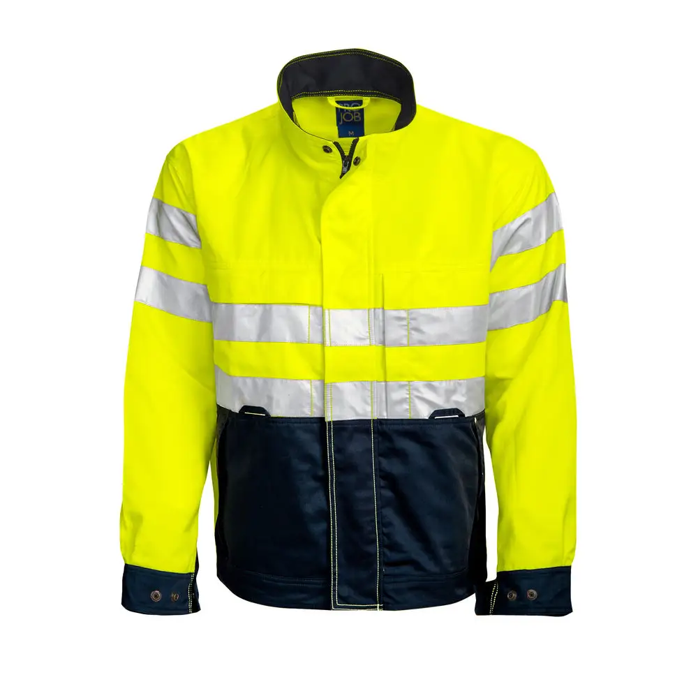 ProJob 6401 JACKET EN ISO 20471 CLASS 3 - Yellow/Navy / XXXXL