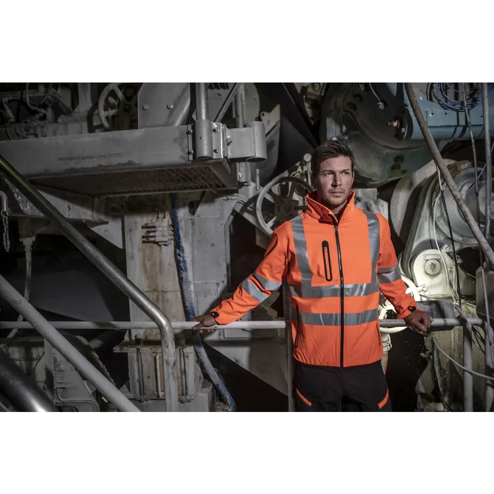 ProJob 6412 SOFTSHELL JACKET EN ISO 20471 CLASS 3