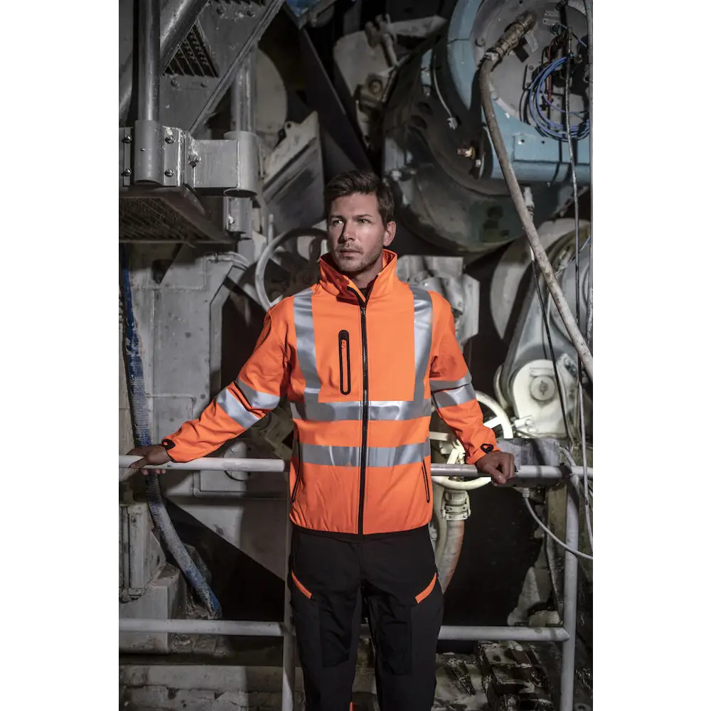 ProJob 6412 SOFTSHELL JACKET EN ISO 20471 CLASS 3
